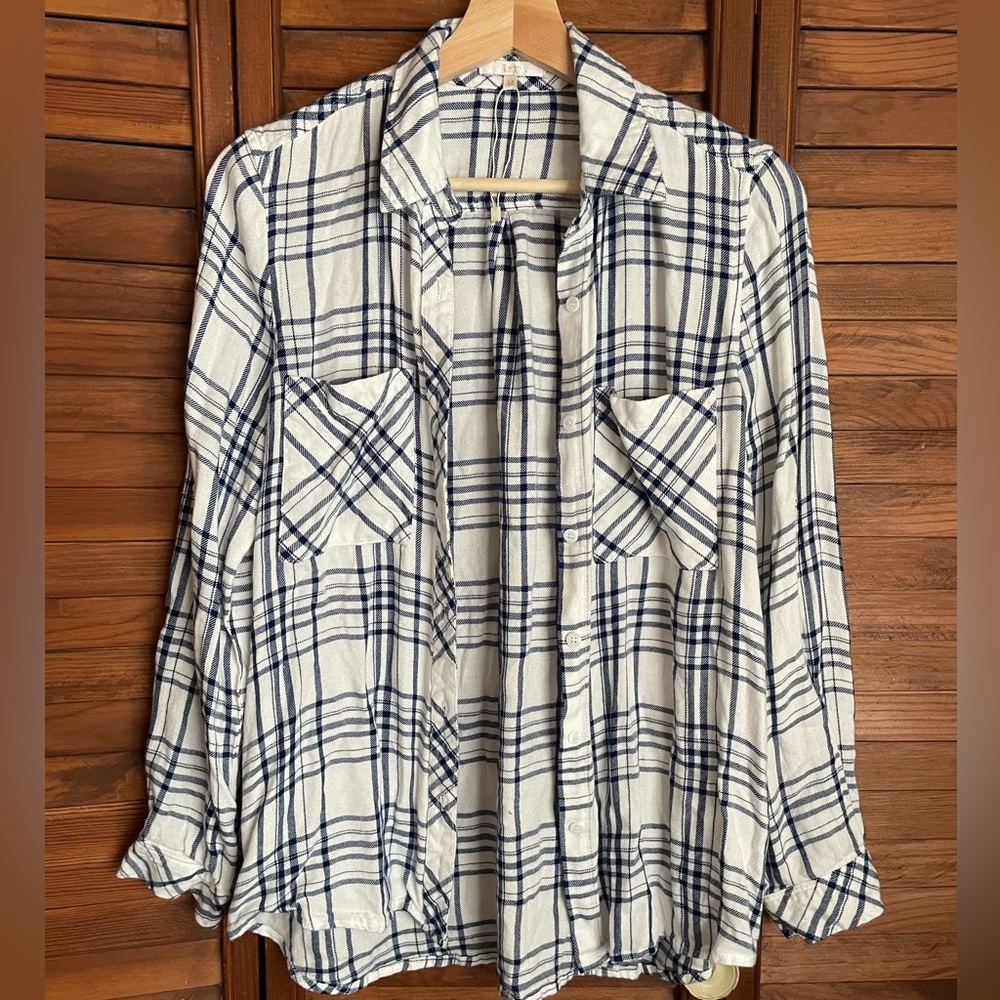 Stitch Fix Plaid Button-Up Shirt